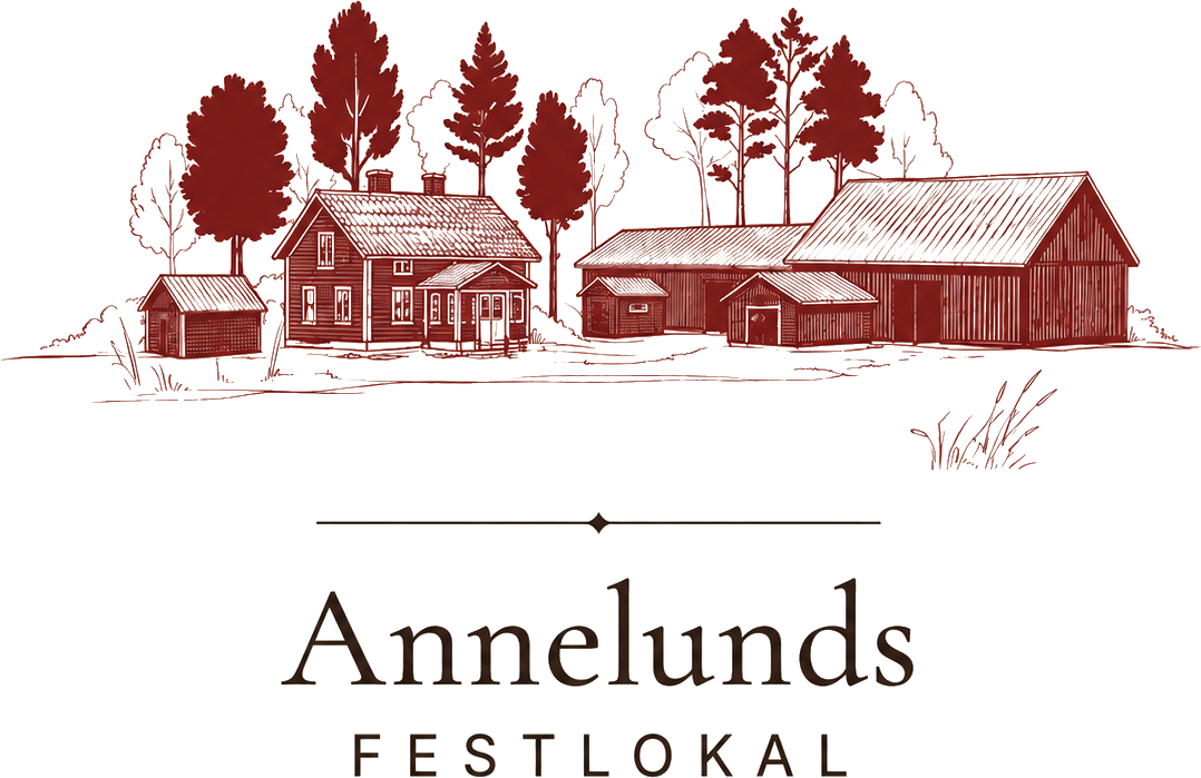 Annelunds Festlokal - Illustration av gården i Önnerud